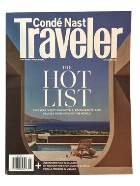 Conde Nast Traveler Magazine May June 2026 Hot List Hotels Restaurants Cruises
